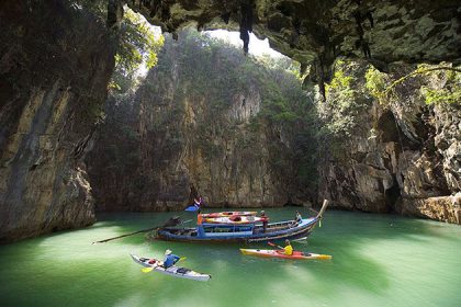 Phang Nga Bay cave canoeing - Phuket shore excursions