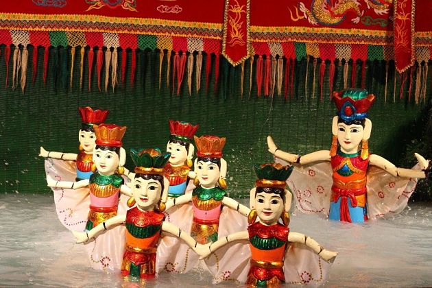 Water puppet show in Hanoi history