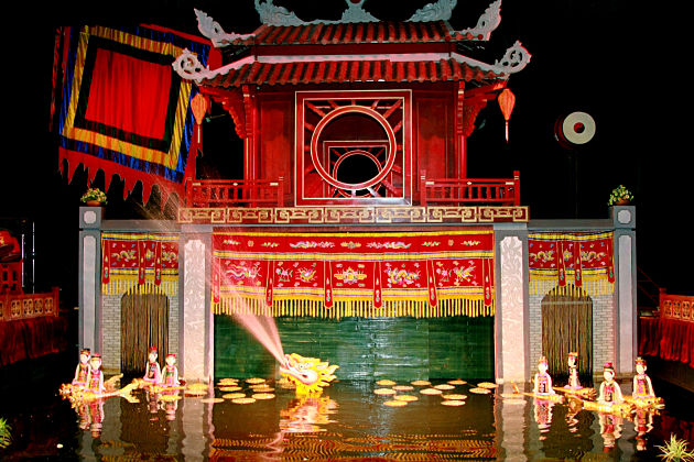 Water puppet show in Hanoi history