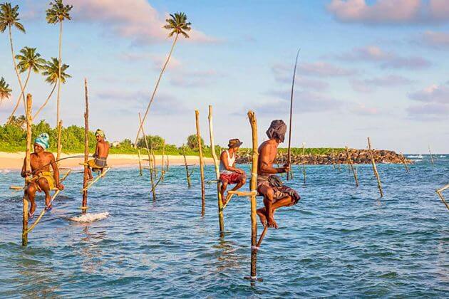 Stilt Fishermen in Galle - Colombo shore excursions