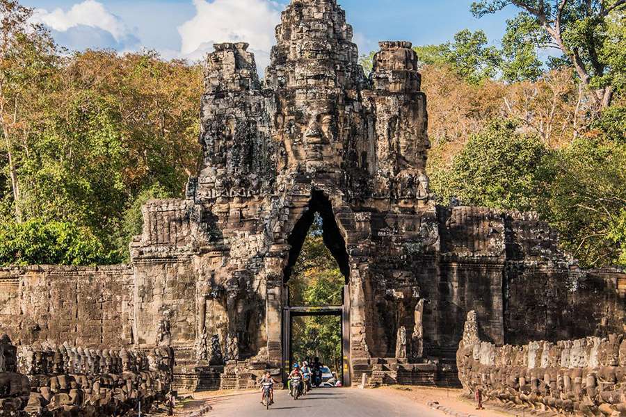 Angkor Thom in Cambodia shore excursions